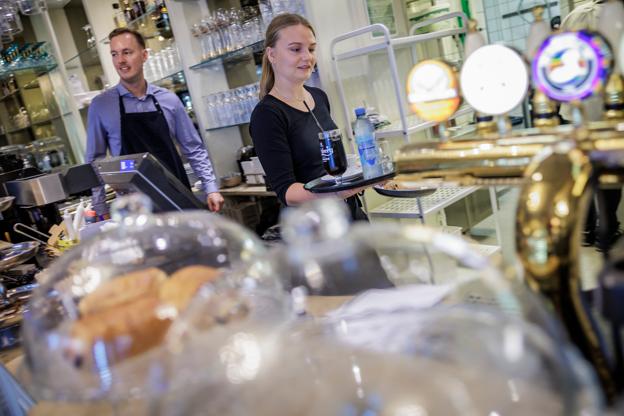 Café Peace i Aalborg er netop genåbnet efter en større renovering. <i>Foto: Martin Damgård</i>