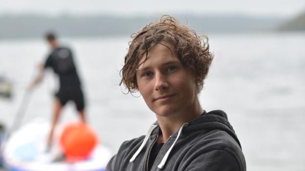 - På sådan en dag lærer man hinanden at kende på en helt anden måde, og det er fedt, siger Benjamin Karlsen-Smith, STX-elev på Mariagerfjord Gymnasium. <i>Foto: Mariagerfjord Kommune</i>