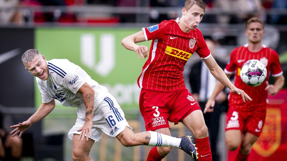 Ulrik Yttergård Jenssen fik comeback for FC Nordsjælland 28. august mod FC København. <i>Liselotte Sabroe/Ritzau Scanpix</i>