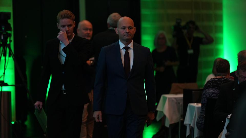 Det Konservative Folkeparti holder landsråd i Tivoli Congress Center i København lørdag den 10. september 2022. <i>Emil Helms/Ritzau Scanpix</i>