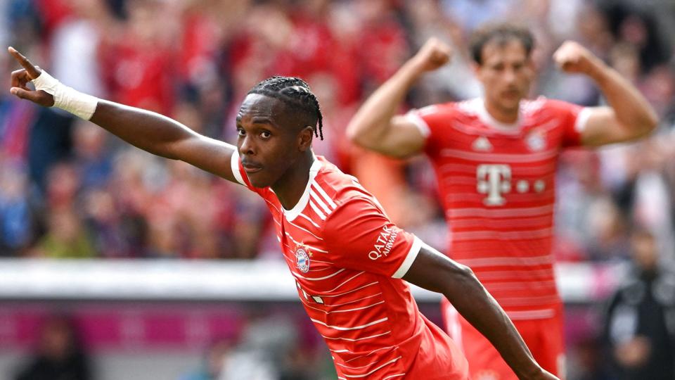 Mathys Tel kom til Bayern München fra franske Rennes i sommer. <i>Christof Stache/Ritzau Scanpix</i>