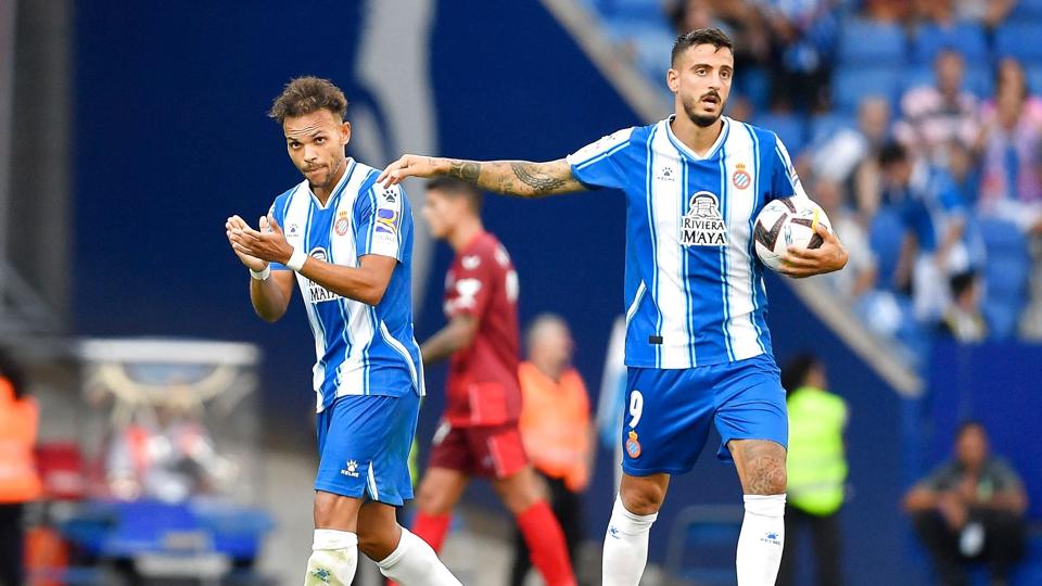Martin Braithwaite har fået en forrygende start i Espanyol. <i>Pau Barrena/Ritzau Scanpix</i>