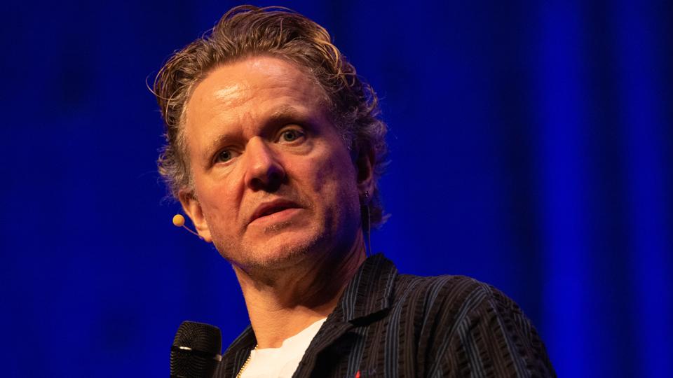 Anders Matthesen serverede et show med masser at grine af. <i>Foto: Kim Dahl Hansen</i>