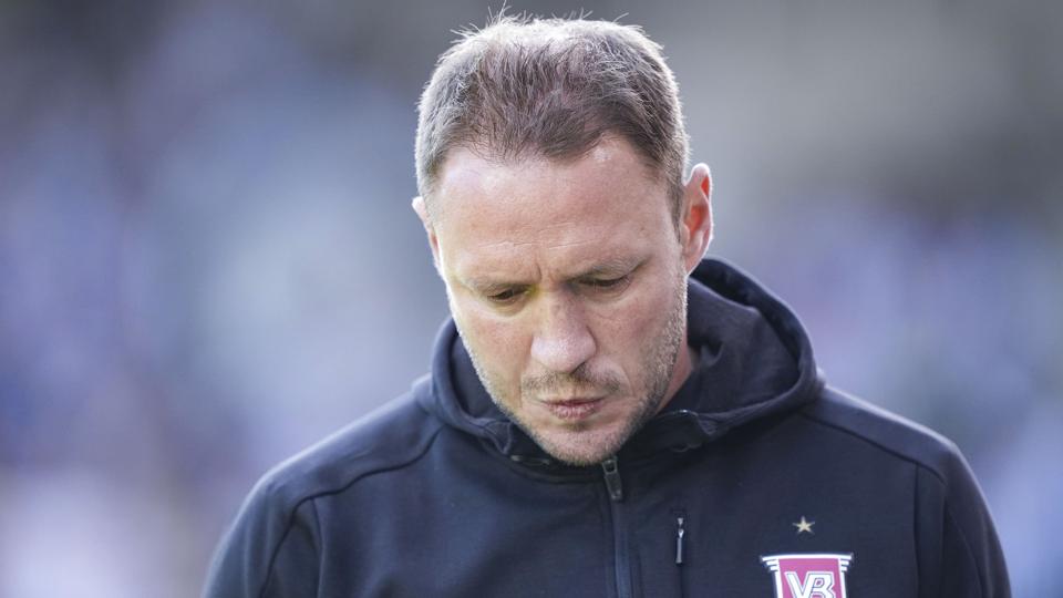 Vejle-træner Ivan Prelec kunne se sit hold vinde de første syv kampe i 1. division. Men nu har holdet tabt to gange i træk. <i>Claus Fisker/Ritzau Scanpix</i>