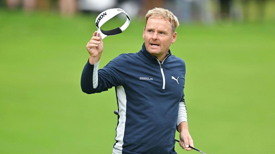 47-årige Søren Kjeldsen leverede i denne uge sit bedste resultat på golfbanen i flere år. <i>Glyn Kirk/Ritzau Scanpix</i>