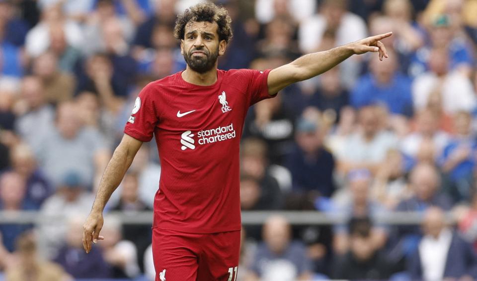 Salah og holdkammeraterne får endnu en friweekend, efter at kampen mod Chelsea er blevet udsat. <i>Jason Cairnduff/Ritzau Scanpix</i>