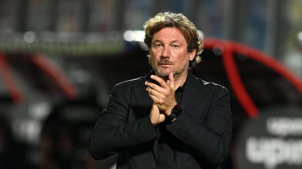 Giovanni Stroppa fik lidt over et år i spidsen for Monza, som er i gang med sin første Serie A-sæson. (Arkivfoto) <i>Francesco Mazzitello/Ritzau Scanpix</i>