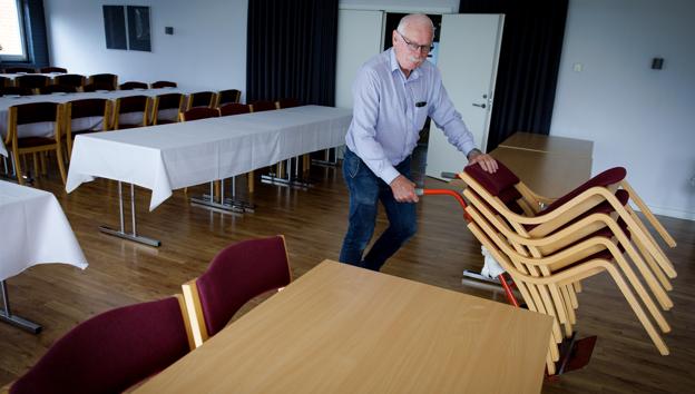 Hotel Vilsund Strand har sin hovedindtægt fra arrangementer og fester. <i>Foto: Bo Lehm</i>