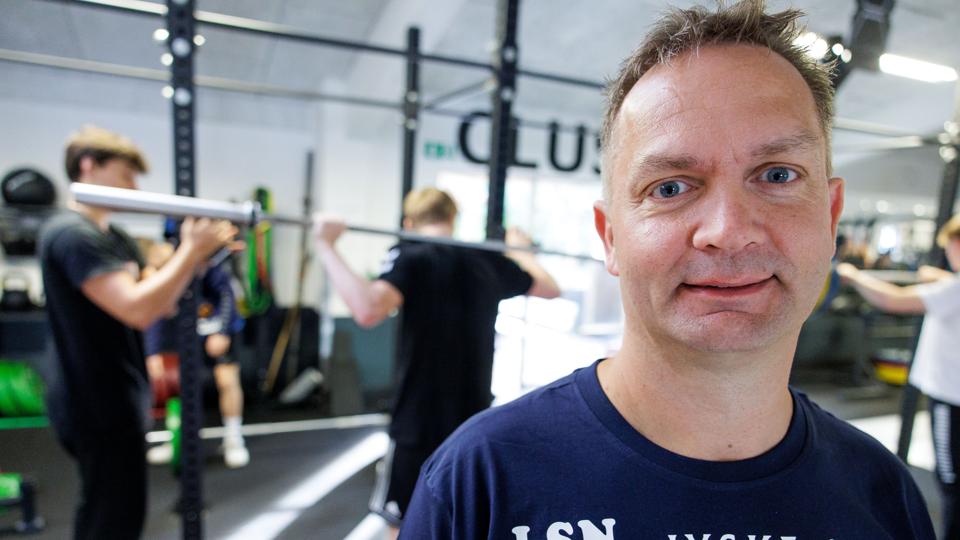 Mors-Thy Håndbold Akademi, hvor Lars "Landmand" Svane Nielsen er daglig leder, har måtte give de 24 unge beboere en huslejestigning. <i>Foto: Bo Lehm</i>