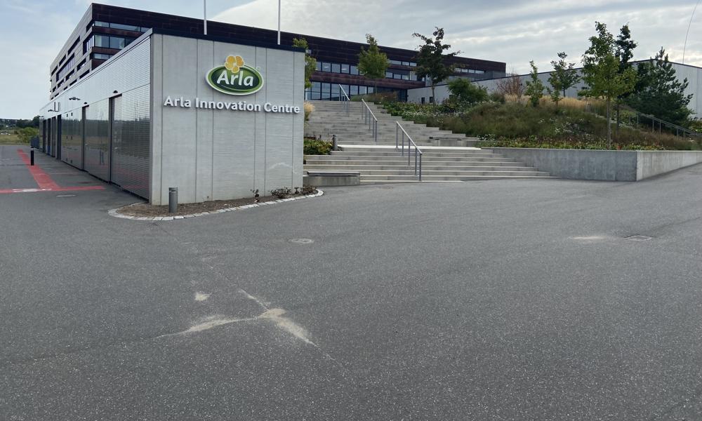 Arla Foods har tilmeldt ca. 60.000 kvadratmeter til energi-benchmarking i Energispring Aarhus - blandt andet udviklingscentret Arla Innovation Centre i Skejby.