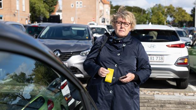 Ifølge Pia Hovaldt bør parkeringssystemet laves om, så det slet ikke er muligt at indtaste udenlandske bogstaver, som aldrig optræder på danske nummerplader. <i>Foto: Kim Dahl Hansen</i>