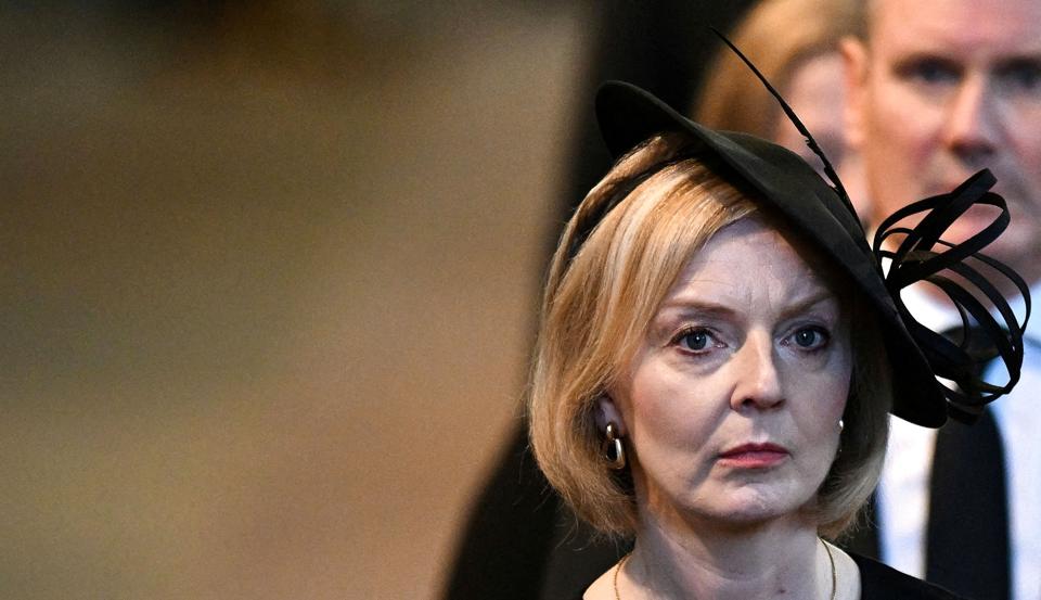 Storbritanniens premierminister, Liz Truss, vil ifølge avisen The Times benytte dronning Elizabeths begravelse til at mødes med en række ledere fra allierede lande. (Arkivfoto). <i>Pool/Reuters</i>