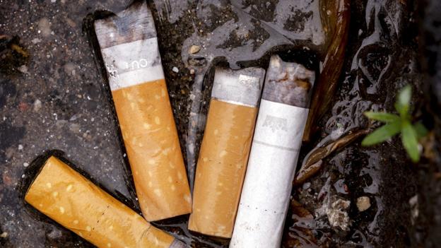 Tobaksindustrien skal betale for oprydning af cigaretskod