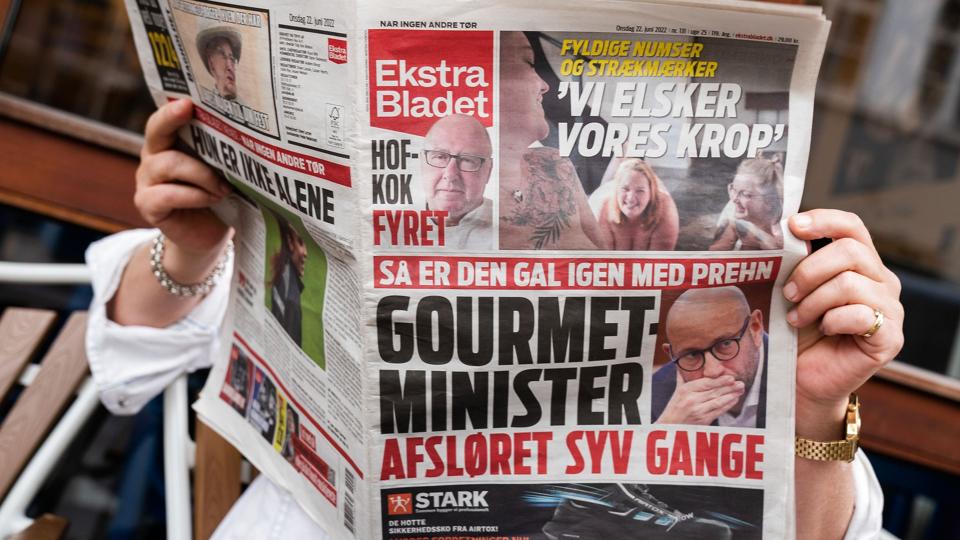 Avisen Ekstra Bladet og to journalister blev i byretten i juni 2021 dømt for medvirken til hærværk i sag om iscenesat indbrud. Men nu er de frifundet af Østre Landsret. (Arkivfoto). <i>Ida Marie Odgaard/Ritzau Scanpix</i>