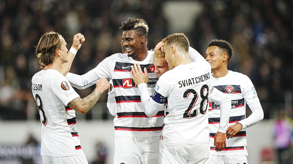 FC Midtjylland havde en fest hjemme mod Lazio i Europa League. <i>Bo Amstrup/Ritzau Scanpix</i>