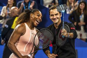 Serena Williams byder Federer velkommen i pensionistklubben