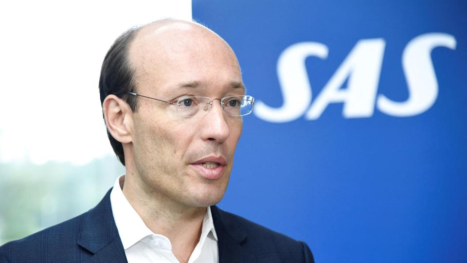 SAS-topchef Anko van der Werff håber at muliggør nul-emissionsflyvninger med elektriske fly. (Arkivfoto). <i>Tt News Agency/Reuters</i>