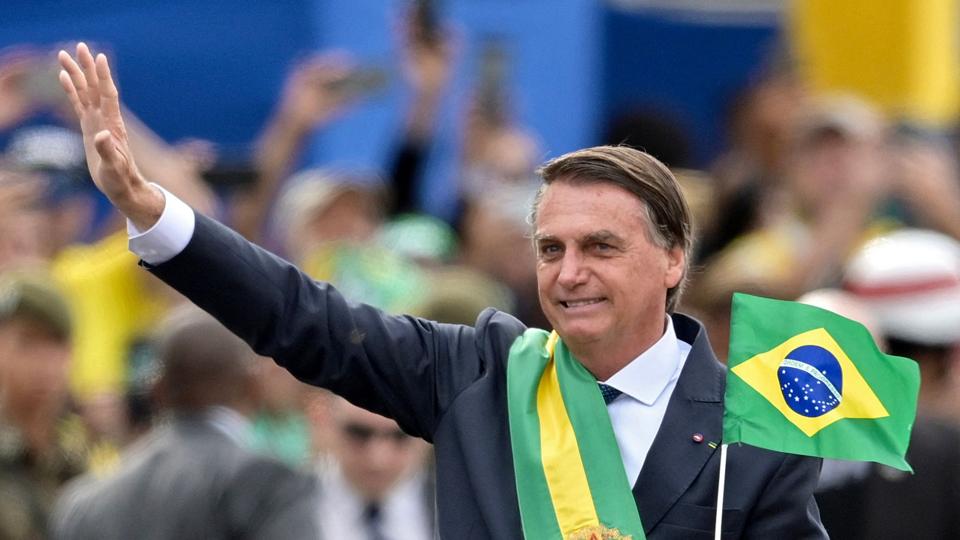 Den højreorienterede Jair Bolsonaro kan snart være færdig som præsident i Brasilien. (Arkivfoto). <i>Evaristo Sa/Ritzau Scanpix</i>