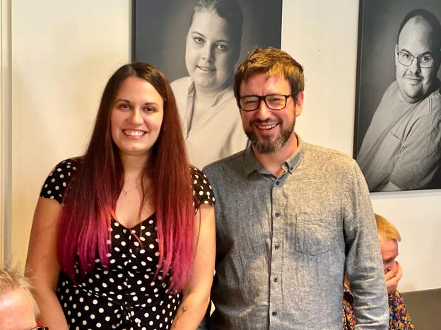 Cristina og Steven Groom fra Appelsin Foto i Brovst har rettet linsen mod nogle helt unikke modeller. <i>Foto: Bitten Holmsgaard</i>