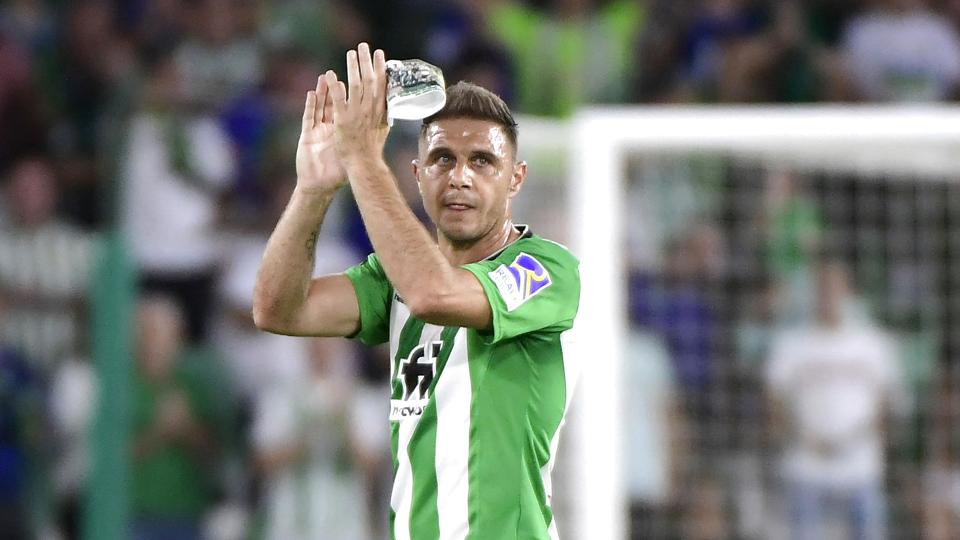 Joaquin scorede torsdag til 2-0 mod Ludogorets. Real Betis vandt kampen med 3-2. <i>Cristina Quicler/Ritzau Scanpix</i>