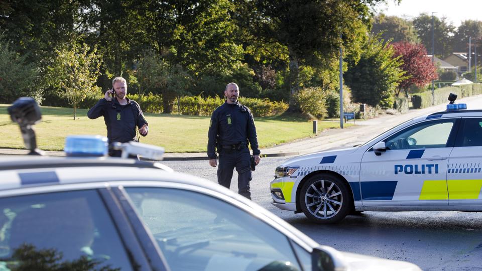 Måske bliver det ikke nødvendigt for politiet at troppe op i Frøslev, når trafikforanstaltningerne bliver gennemført.  <i>Arkivfoto: Bo Lehm</i>