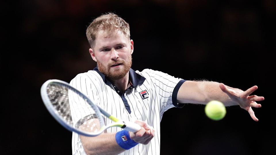 Christian Sigsgaard er en del af det danske Davis Cup-hold, der i weekenden møder El Salvador på udebane. (Arkivfoto). <i>Liselotte Sabroe/Ritzau Scanpix</i>