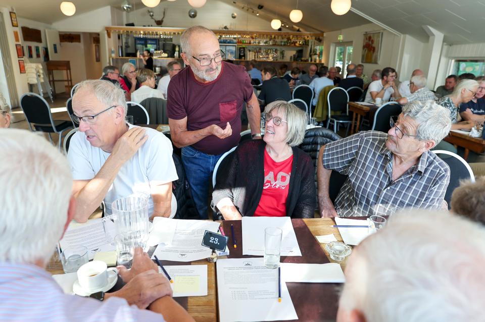 Ifølge John Hunderup hersker der en generel bekymring blandt sommerhusejerne over, at sommerhusene i dag bliver bygget for store. <i>Foto: Bente Poder</i>