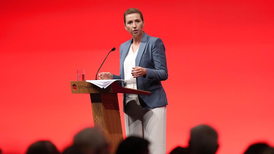 Socialdemokratiet holder deres årsmøde i Aalborg Kongres <i>Henning Bagger/Ritzau Scanpix</i>