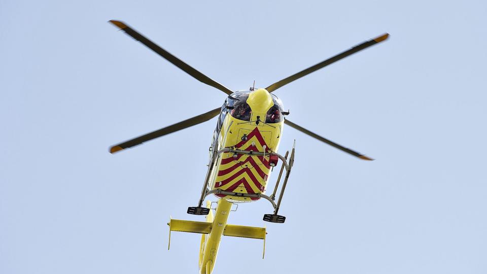 En dreng på otte år er lørdag blevet hentet af en lægehelikopter efter en faldulykke i Rønbjerg Feriecenter. (Arkivfoto). <i>Henning Bagger/Ritzau Scanpix</i>