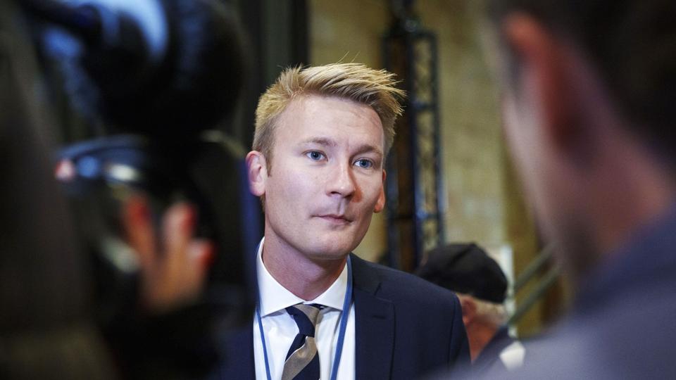 Europaparlamentariker Peter Kofod (DF) kan på et tidspunkt blive politisk næstformand for Dansk Folkeparti. Også selv om han ikke sidder i Folketinget. Det har vedtægtsændringer under partiets årsmøde lørdag gjort plads til. <i>Bo Amstrup / Ritzau Scanpix/Ritzau Scanpix</i>