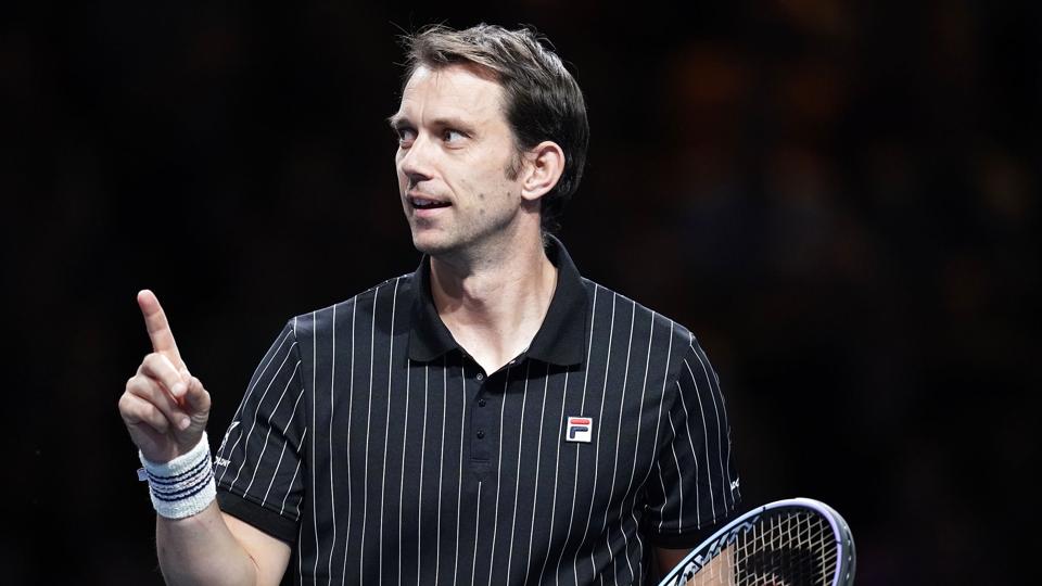 Frederik Løchte Nielsen havde egentlig indstillet karrieren, men gjorde comeback i Davis Cup-regi søndag aften dansk tid. <i>Liselotte Sabroe/Ritzau Scanpix</i>