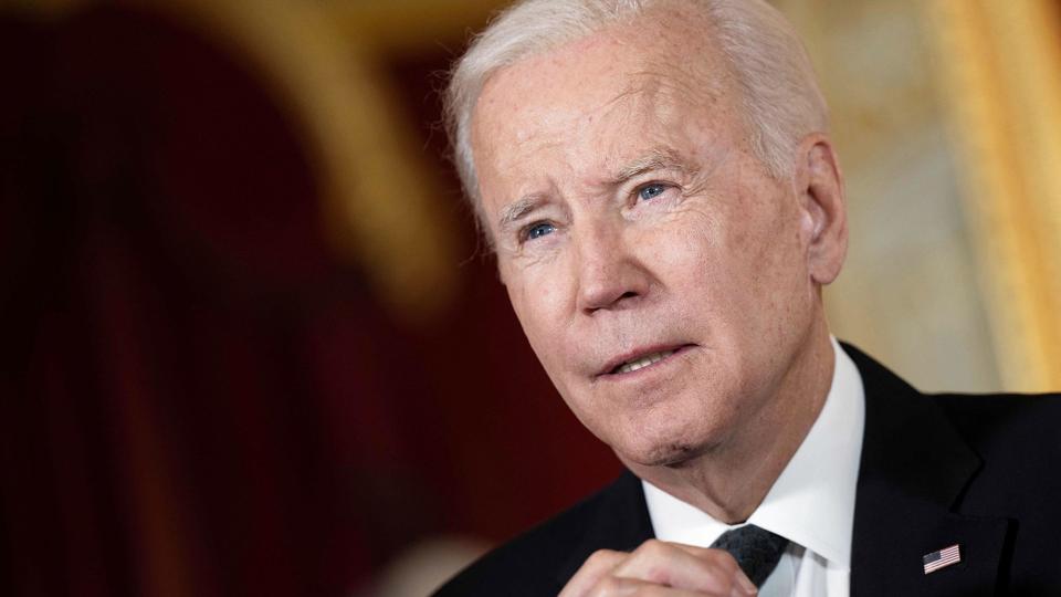 Den amerikanske præsident, Joe Biden, er i disse dage i den engelske hovedstad, London, i kølvandet på dronning Elizabeth II's død. <i>Brendan Smialowski/Ritzau Scanpix</i>