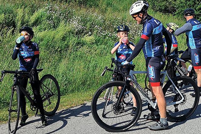 Juniortræning. Vingegaards sejr i Tour de France har skabt øget fokus på landevejscykling. <i>Foto: Privatfoto.</i>