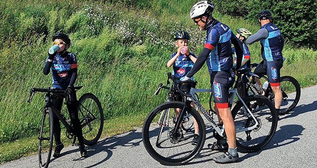 Juniortræning. Vingegaards sejr i Tour de France har skabt øget fokus på landevejscykling. <i>Foto: Privatfoto.</i>