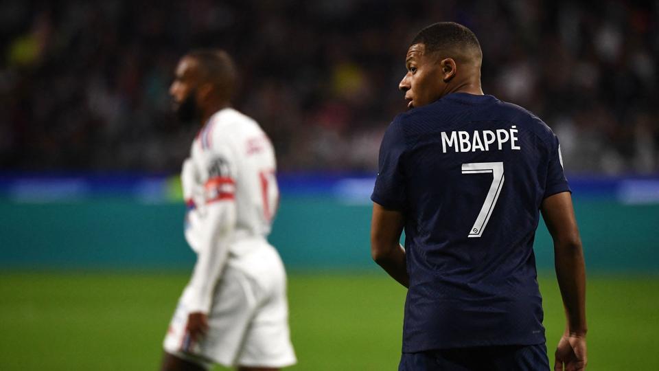 Angriberen Kylian Mbappé, der både spiller for Paris Saint-German (PSG) og det franske landshold, har vundet en strid om rettigheder til billeder og image over Frankrigs Fodboldforbund (FFF). <i>Olivier Chassignole/Ritzau Scanpix</i>