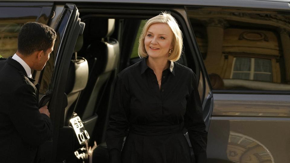 Sent mandag tog Liz Truss afsted til FN's Generalforsamling, der foregår i New York City. Det er den britiske premierministers første udlandstur, siden hun overtog posten for to uger siden. <i>Markus Schreiber/Ritzau Scanpix</i>