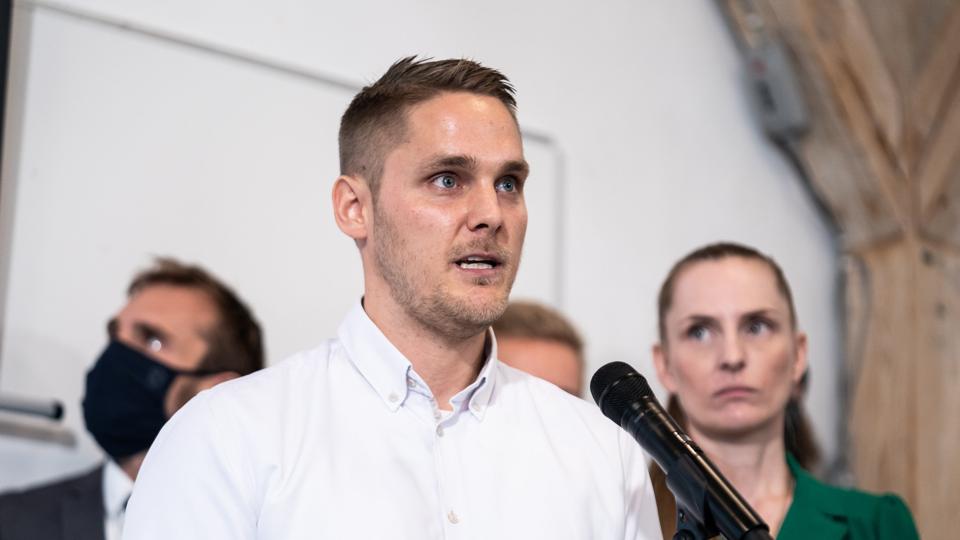 Grøn Alliances politiske leder, Henrik Vindfeldt, stiller ikke op til næste folketingsvalg alligevel. (Arkivfoto). <i>Emil Helms/Ritzau Scanpix</i>