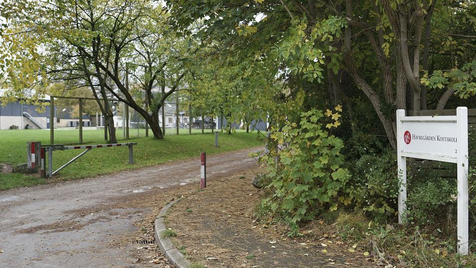 Havregårdens Kostskole er centrum i en sag om mulig vold mod elever. Skolens forhenværende forstander sidder på anklagebænken ved Retten i Helsingør. Dommen ventes tirsdag eftermiddag (Arkivfoto). <i>Keld Navntoft/Ritzau Scanpix</i>
