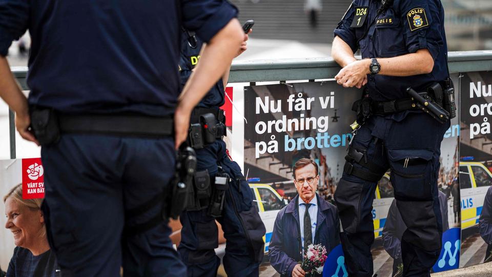 Med mindre end en halv times mellemrum gik to eksplosioner af ved to forskellige boliger i det sydlige Sverige. En mand er alvorligt såret. (Arkivfoto). <i>Jonathan Nackstrand/Ritzau Scanpix</i>