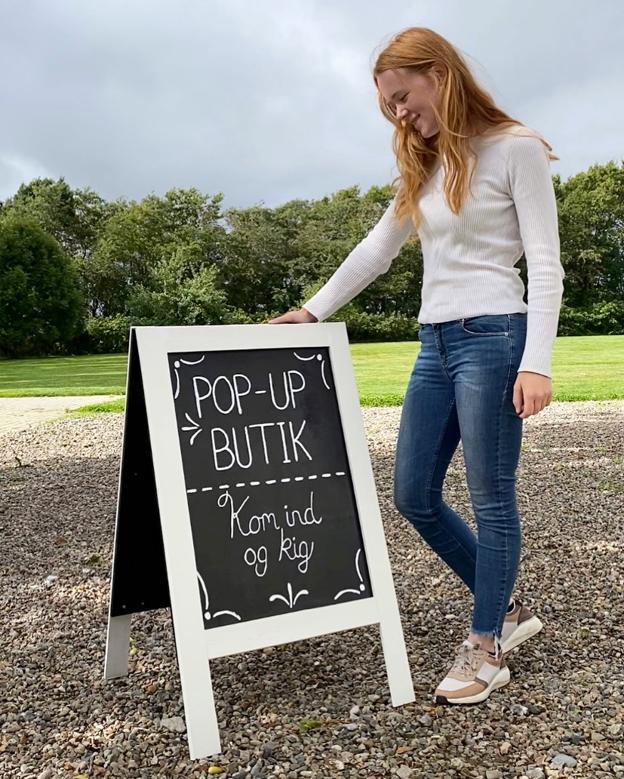 Louise Panduro Nielsen åbner en pop-up butik i Brønderslev fra fredag 23. september 2022 til søndag 25. september 2022. <i>Foto: Louise Panduro Nielsen</i>