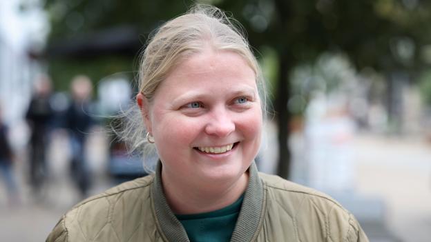 Line Møller Jensen, Lendum. <i>Foto: Bente Poder</i>
