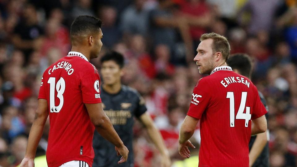 Christian Eriksen tiltrådte i Manchester United før den nye sæson. <i>Craig Brough/Reuters</i>