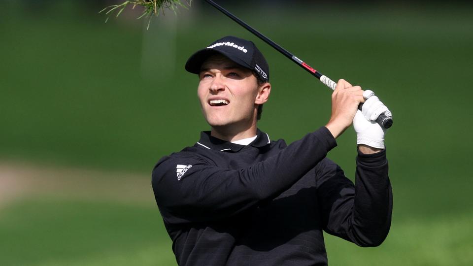 Rasmus Højgaard leverede sublimt golfspil på torsdagens første runde af DP World Tour-turneringen i Frankrig. (Arkivfoto). <i>Paul Childs/Ritzau Scanpix</i>