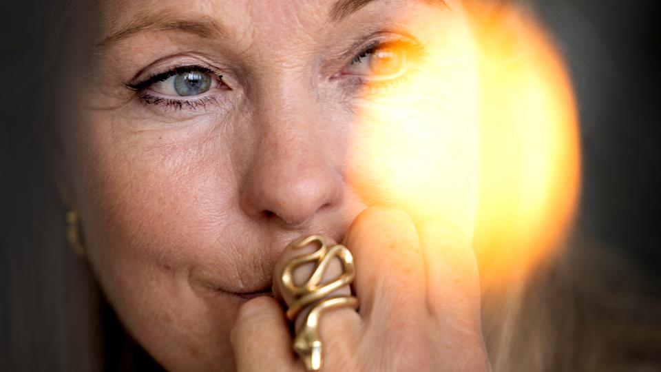 Det kom ganske uventet, da Tina Siels mor pludselig døde. Hun faldt om og var død på badeværelset. <i>Foto: Lars Pauli</i>
