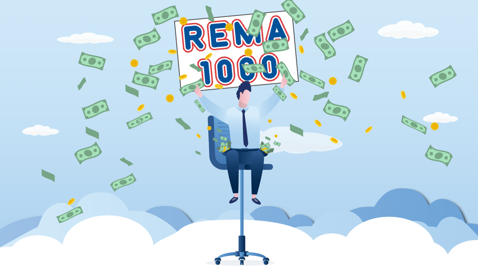 Indtjeningen er i flere butikker faldet, men det afholder ikke franchise-købmændene i Rema 1000 fra at udbetale en større sum penge til egen lomme. <i>Grafik: Jette Klokkerholm</i>