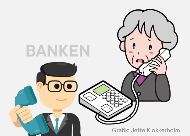 Heldigvis hjalp Marnas bank med hurtigt at få lukket hendes konti ned - bare for en sikkerheds skyld.