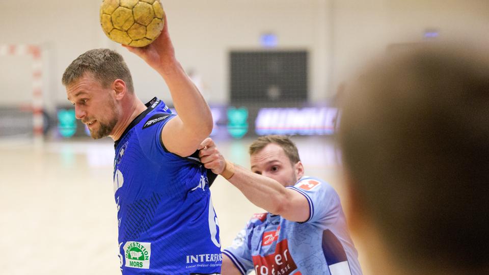 Mads Thymann er glad for sit skifte til Mors-Thy, men skuffet over sit bidrag. <i>Arkivfoto: Bo Lehm</i>