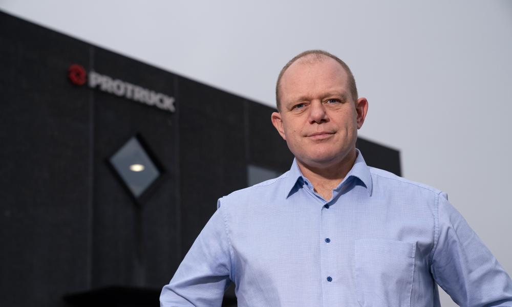 Direktør Michael Laursen, ProTruck. Direktør Michael Laursen, ProTruck.