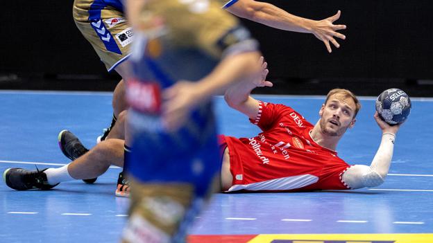 Lukas Sandell pådrog sig i midten af september en skade, som man et kort øjeblik frygtede var alvorlig, men svenskeren har lynhurtigt rejst sig. <i>Arkivfoto: Lars Pauli</i>