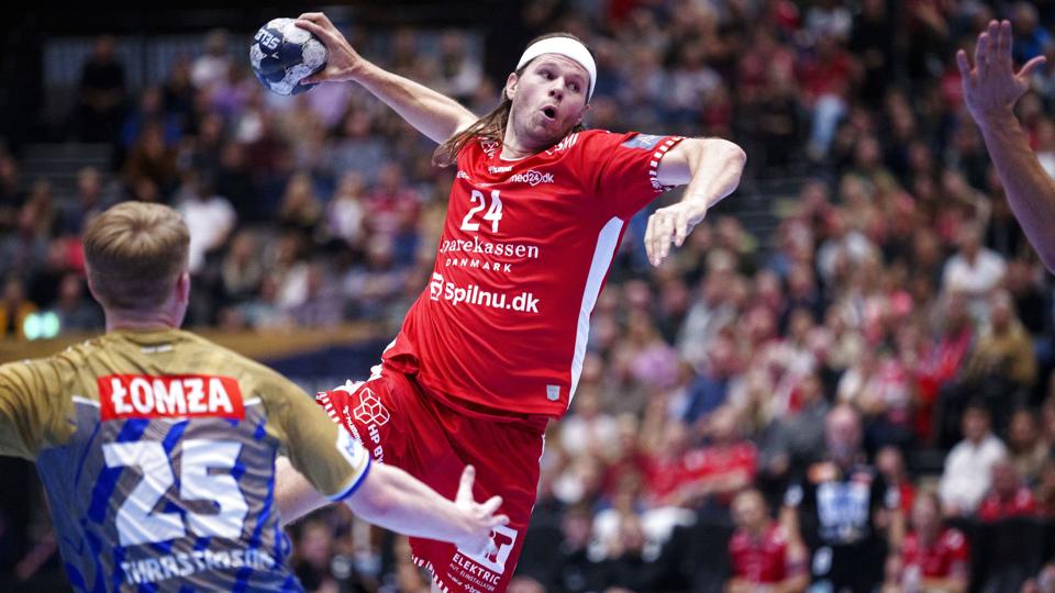 Mikkel Hansen scorede fire gange i nederlaget til Kielce. <i>Bo Amstrup / Ritzau Scanpix/Ritzau Scanpix</i>